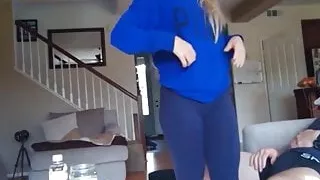 Hot Nicole shoots with a hot stud while playing on the phone