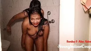 Horny Young Desi Girl In Bathroom Naked
