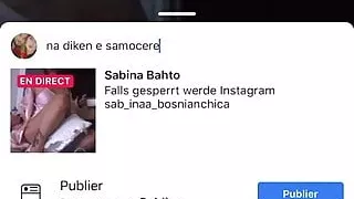Crazy hot Bosnian girl Sabina Bahto in Germany