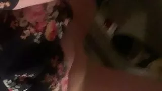 Mixed breed and her hubby geeking and cumming hard