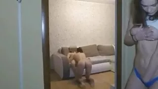 watch me fucking my girl