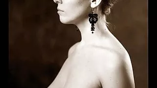 Secretly Aroused in Retro Monochrome 3191