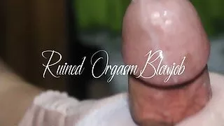 Ruined Orgasm Blowjob