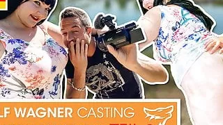 Samantha Kiss gets a cum in her mouth! wolfwagner.casting