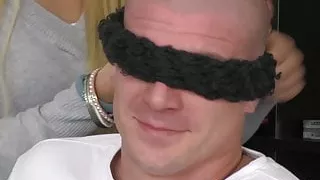 Bald man gets tricked into first time gay fuck