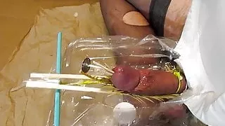 playing with plants and wax