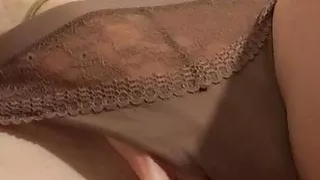 Annabel playing with herself