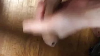 Asian guy jerking off and cum