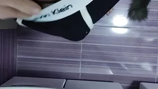 Massage in the bathroom