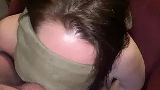 blindfolded blowjob