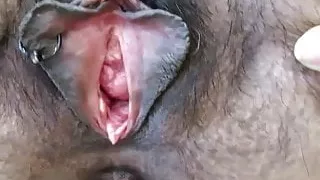 MY big flying lips with piercings and pussy gape