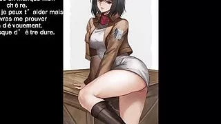 Mikasa Ackerman JOI (In french)