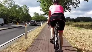 girl on bike