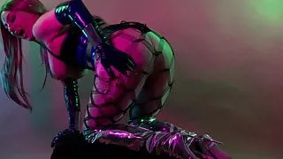 Sploshing cake by  boobs and ass, food fetish video