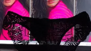 Katrina Kaif cum Tribute with panty