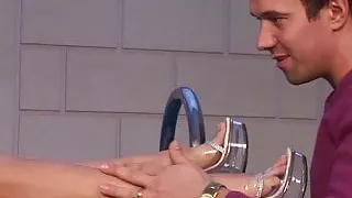 I want to feel you cum covering my feet