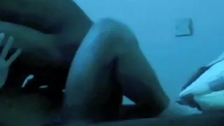 Tan muscluar man double breeding me