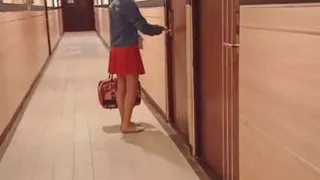 check in with a beautiful stewardess from Indonesia - part.2