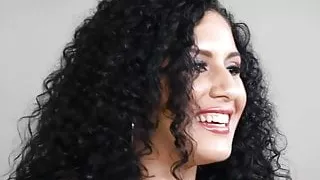 Horny slut gets warm facial