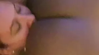 hotwife sucks bbc in hotel