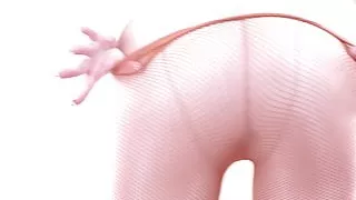 Pantyhose teasing, MILF having fun with nylon fetish