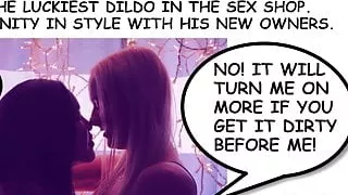 Sal the Strap-on Dildo Pegging Lesbians