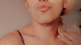 Amatør, Blond, Nuttet, Lingerie, Shemale, Tynd