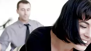 Slutty babe gets plowed and sucks