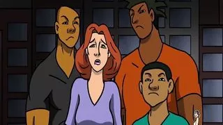 Big Butt step mom fucked in an alley by a group of street guys