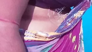 Desi hot and horny MILF dancing and showing boobs part 2