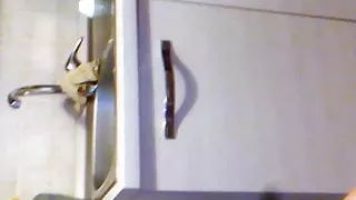 GREAT OPENED ASS OF ROSA MARRONE FROM SALERNO, Italy. On the table.