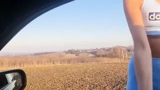 Polska modelka lubi sex randki i ostry anal w samochodzie