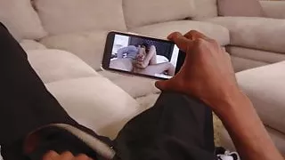 Jerk Off Your Big Black Cock In Me