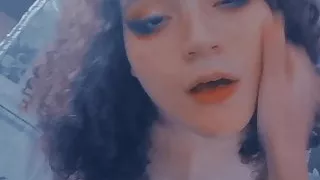 Horny lesbian licks her girlfriend's fingers