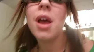 Alice Bell plays with her camera