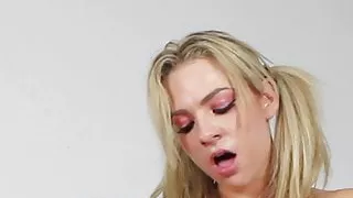 Naughty school girl solo