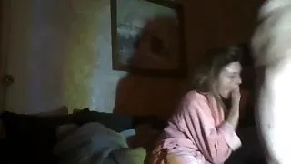 short BJ, she wasn't keen to suck :(