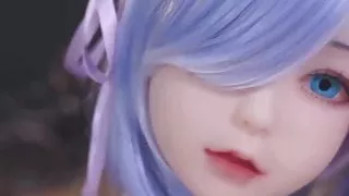 Re Zero Rem TPE Silicone Sex Dolls Cosplay Fucking anime