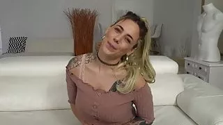 she plays with fire. She enjoys her first ever BLACK DICK!