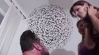 Balkan brat girls spit on slave Joschi