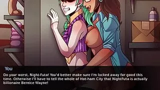 FutaDomWorld Brunette Teen Strap On Latex