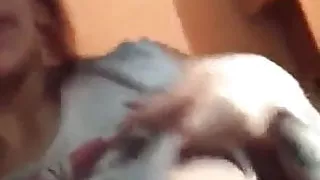 Lily having some fun