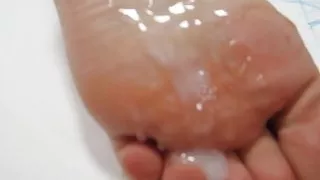 Cum on Soles, cum on feet