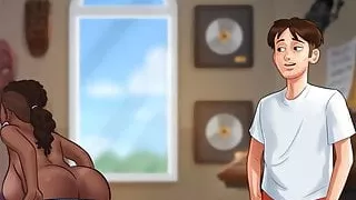 Summer TimeSaga-Wild Sex With Ebony Teen