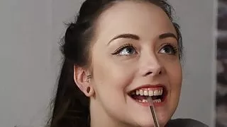 Clothed office dominatrices jerk fat black guy