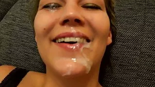 Finally SPERM in the FACE again! l DADDY’S SLUT