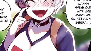 Uzaki-chan turns into Slut from alpha big cock - NTR Hentai