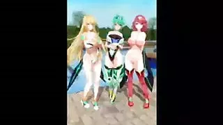 Pyra and Mythra Hot Porn
