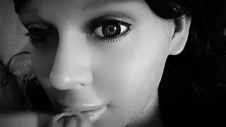 Pretty Real Doll Blowjob - Hardcore Throatfuck & Facial (HD)