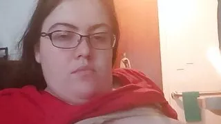 Playing with my tits